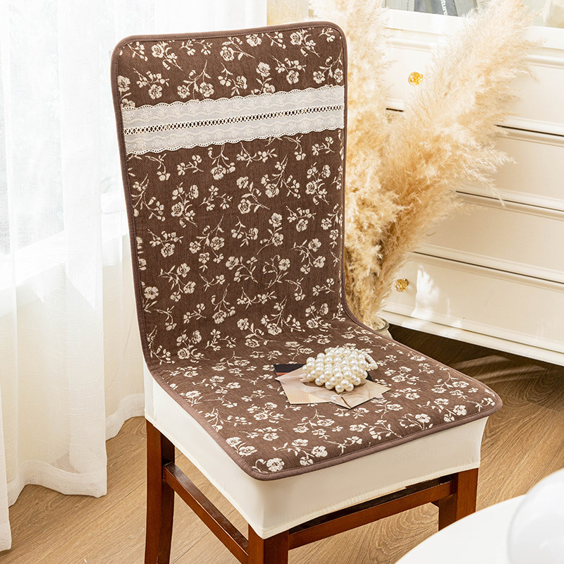新款餐桌椅子套罩家用万能椅子套垫四季通用凳子罩靠背一体保护套