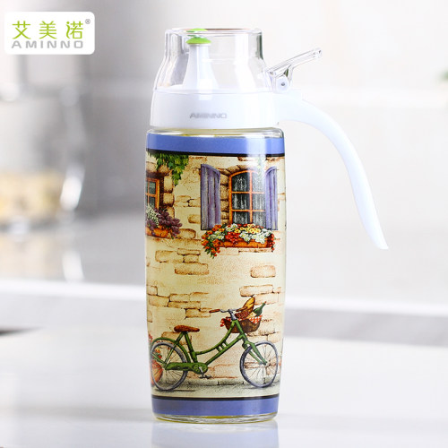 厨房玻璃油壶香油瓶玻璃油壶