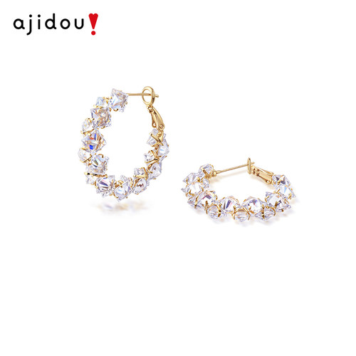 AJIDOU阿吉豆耳饰女款设计感耳环