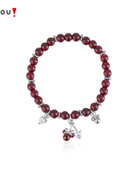 阿吉豆米奇米妮派对串珠手链女款