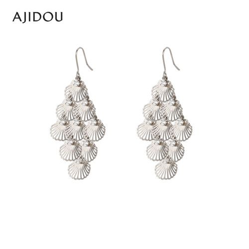 AJIDOU阿吉豆耳环女时尚度假风