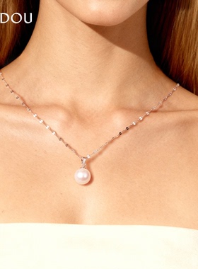 阿吉豆项链女S925银高级感锁骨链