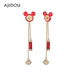 AJIDOU阿吉豆耳环耳钉女款 新年奇系列线下专柜同款 耳饰配饰饰品