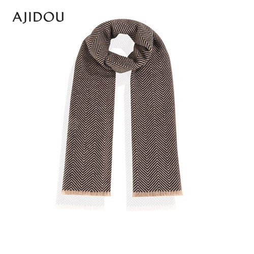阿吉豆配饰柔软丝巾复古优雅围巾