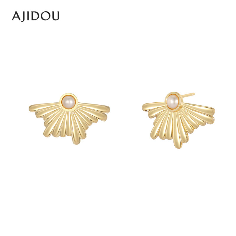 AJIDOU阿吉豆耳环女925银淡水珍珠线下专柜同款耳钉耳饰,饰品/流行首饰/时尚饰品新,耳环,淘宝优惠券,粉丝福利购,淘宝优惠卷