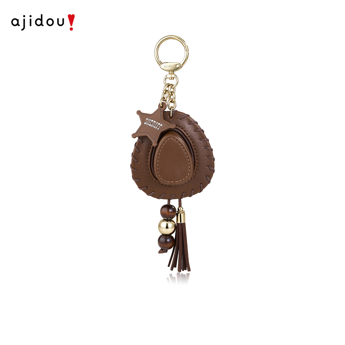AJIDOU阿吉豆挂件商场同款玩具总动员联名牛仔帽包包挂饰品装饰品