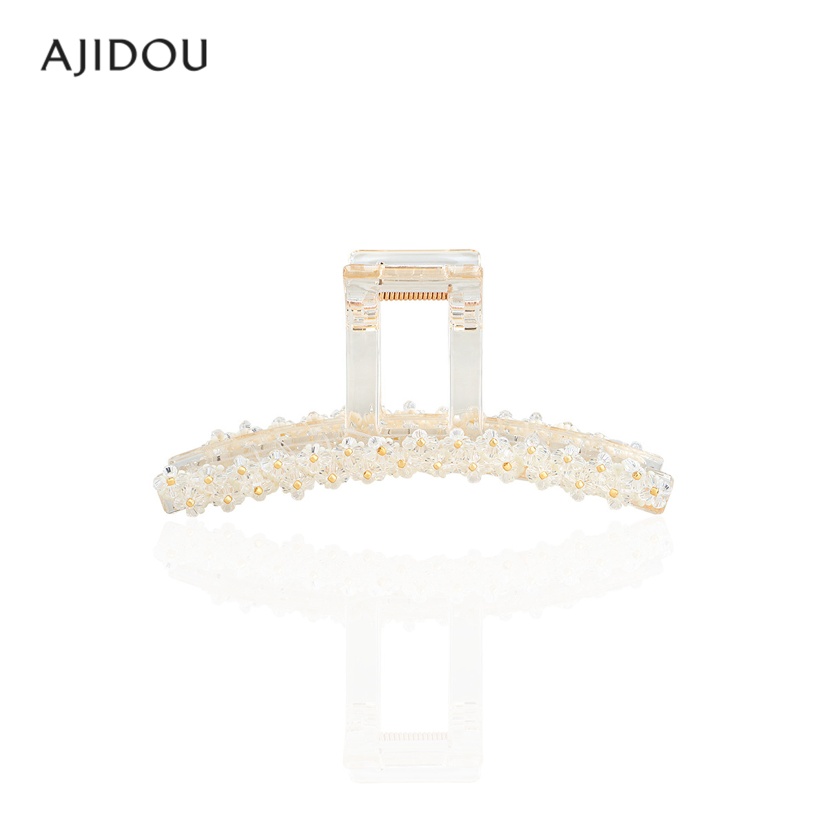 阿吉豆女抓夹时尚潮流发饰鲨鱼夹