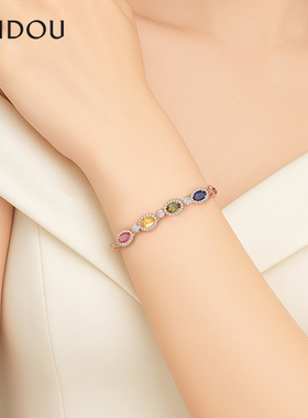 阿吉豆手饰女商场同款多巴胺手链