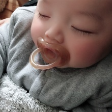 世喜宝宝全硅胶婴儿安抚奶嘴0 18个月超软新生儿安慰奶嘴安睡型