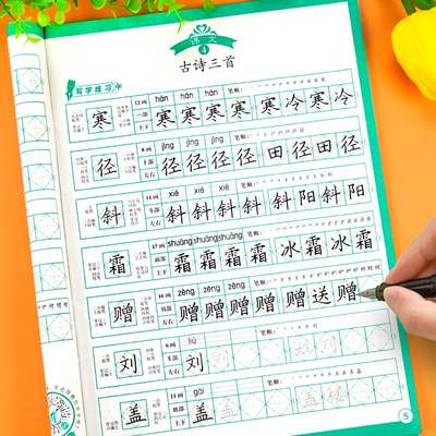 练字帖小学生专用三年级