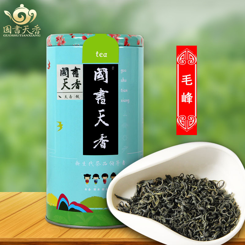 毛峰茶 天香80克茶叶2023年黄山明前新茶 春季采摘绿茶野茶