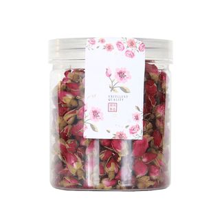 国书天香 小玫瑰花茶60g 天然花草茶新花泡茶 新茶罐装