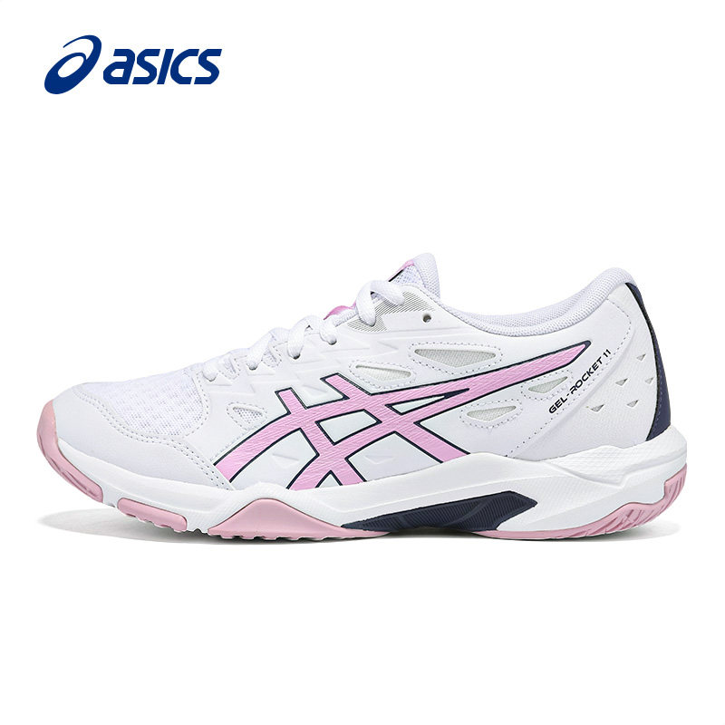ASICS亚瑟士女鞋羽毛球鞋夏季轻量缓震ROCKET 11透气专业比赛鞋女图片