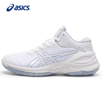 Asics亚瑟士篮球鞋男款GELBURST 28网面透气训练球鞋白色运动鞋