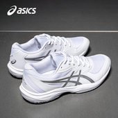 2025新款 GAME FF白色运动鞋 ASICS亚瑟士男女同款 轻便透气网球鞋 女