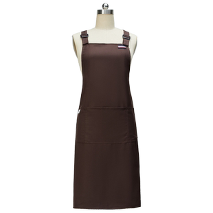 烘焙蛋糕店面包坊高档西餐咖啡厅服务员工作服围裙女夏季定制logo