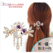 @甜美网红首饰百搭妈妈款关节发卡1