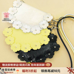 【4折福利】casselini小众手工可爱精致花瓣零钱包证件收纳小包女