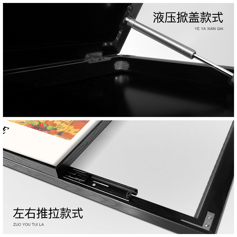 推拉电表箱装饰画定制油画配电箱遮挡电闸盒创意电源开关抽象挂画
