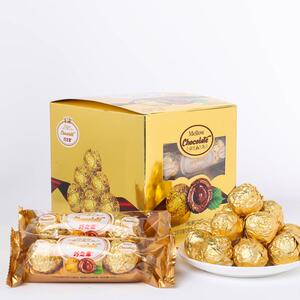 巧之恋金沙球巧克力爆浆花生夹心礼盒装婚礼囤货零食（代可可脂）