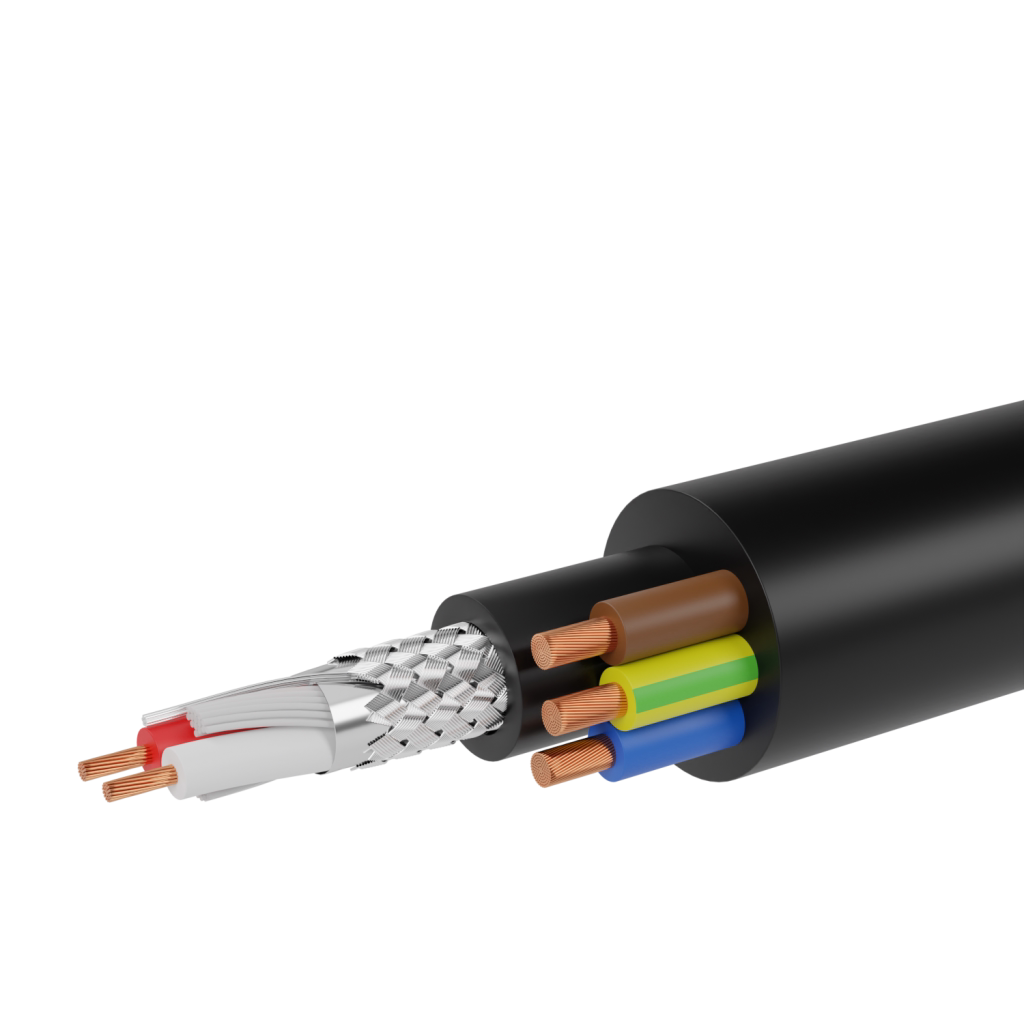 舞台灯光阻燃电源线DMX512信号线组合线光束灯电脑灯连接线