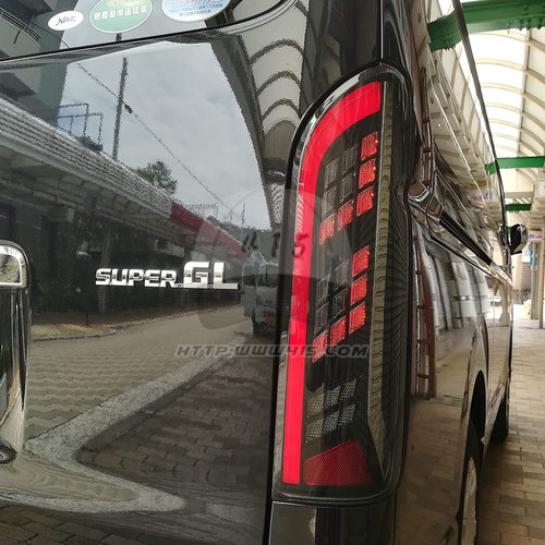 适用于 hiace200系 丰田海狮2005-2018 港版货VAN 改装LED尾灯