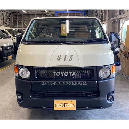 适用于 丰田海狮 hiace200系 2005-2024 日本同款改装复古前脸