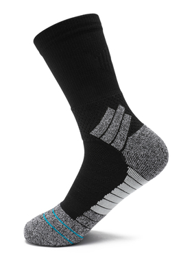 TFO 赛事级户外中筒毛巾底防滑减震徒步登山袜舒适透气运动跑步袜