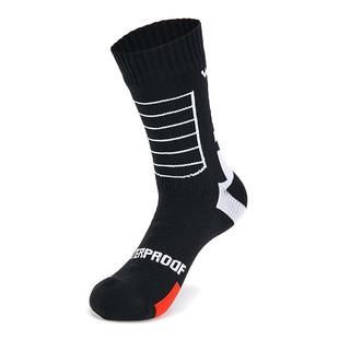 TFO 户外防水袜弹力透气保暖防风舒适功能运动袜中筒徒步登山袜子