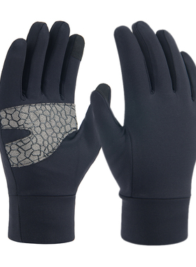 TFO 户外运动手套男秋冬防寒防滑可触屏骑行跑步健身防风抓绒手套