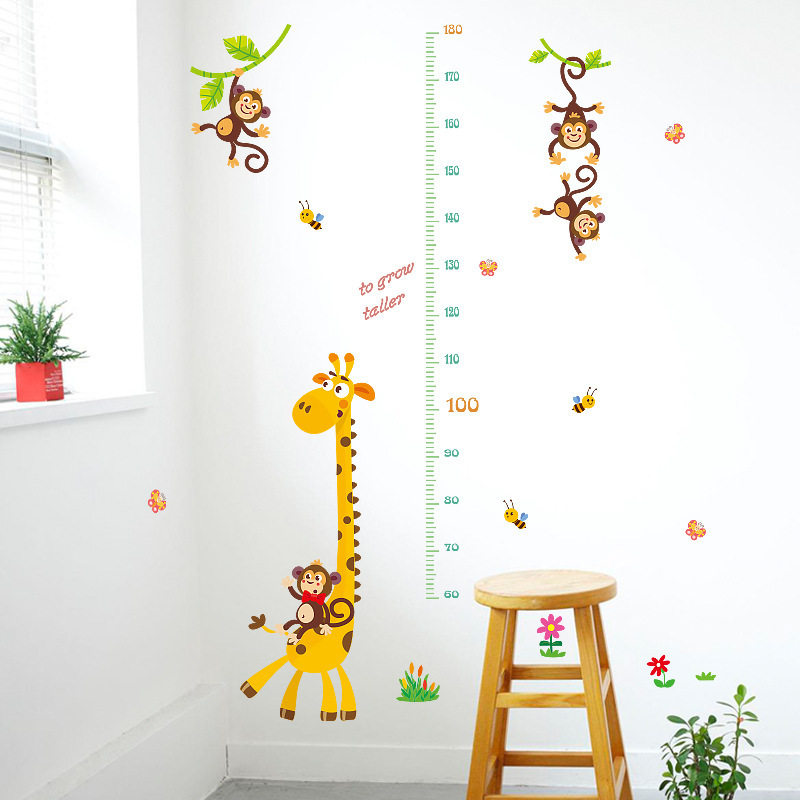 Giraffeheightsticker