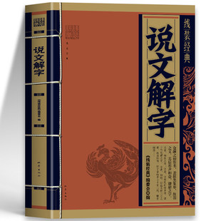 说文解字正版 线装经典 中国汉字源流演变史 汉字的起源与演变文化解读 字形结构字义解读语文工具书籍 古文字研究理论知识书籍