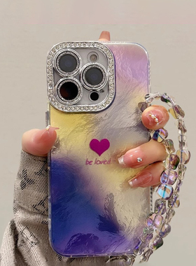 适用苹果16proamx手机壳2025新款iphone16pro女款保护套15plus全包防摔闪钻14高级感创意网红13小众ins风女外