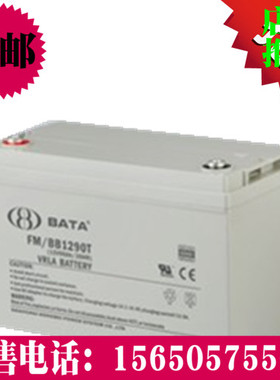 鸿贝蓄电池FM/BB1280T 铅酸蓄电池12v80ah 电力直流屏UPS电源专用