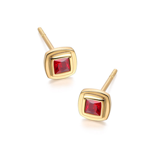 HIVENGI海梵纪18K黄金几何耳饰