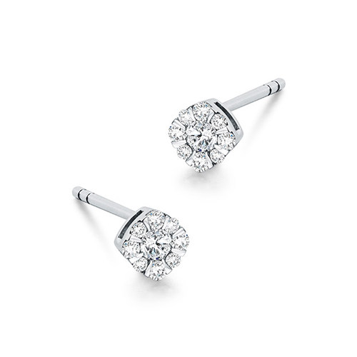 HIVENGI18K白金女友单只耳饰