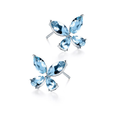 hivengi气质简约百搭海蓝宝石