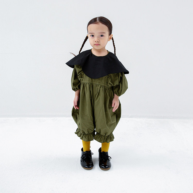 lenias LN家 日本folk made20AW秋冬 baby可爱束脚连体裤