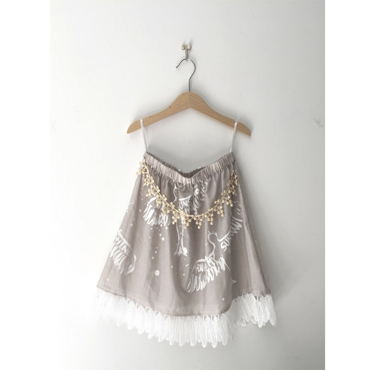 lenias LN家 Tago 18SS 女童 松紧腰 小公主半裙