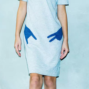 CAVALIER-Rock-Dress-Grey-Teal   �����ֻ�