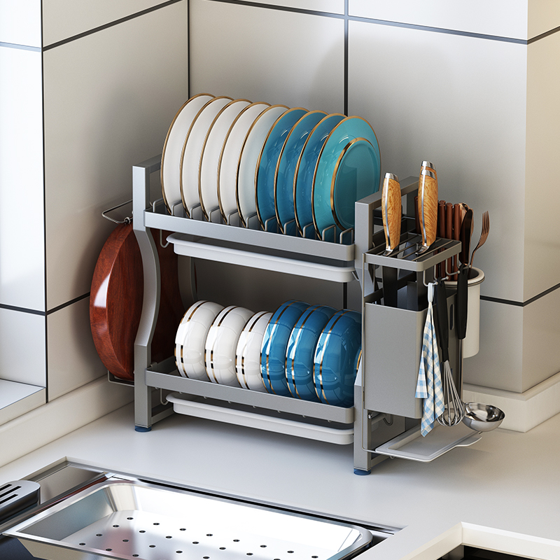 碗架沥水架家用厨房台面置物架