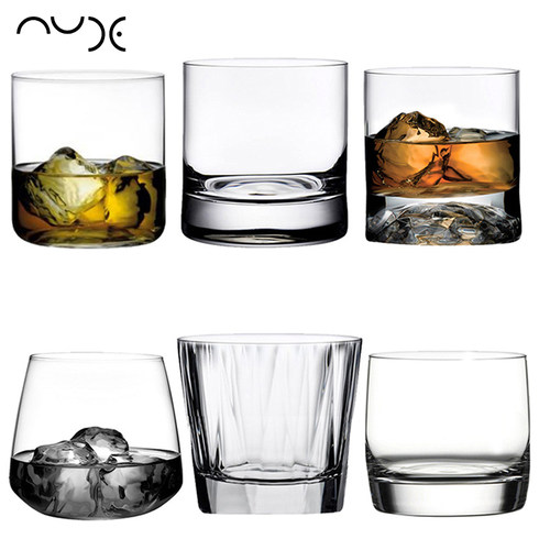 nude水晶玻璃威士忌酒杯