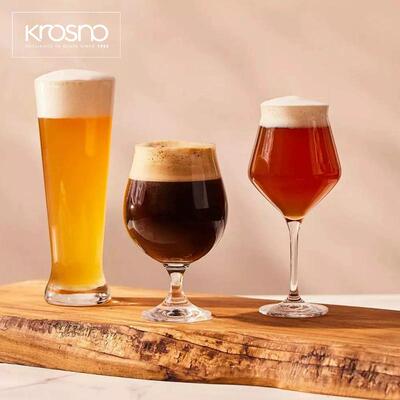水晶玻璃进口精酿比尔森啤酒杯