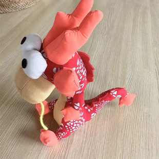 腾飞生肖龙香囊布偶中国龙玩偶生日礼物可爱木须龙公仔布艺摆件