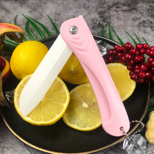 陶瓷刀水果刀厨房瓜果削皮刀 陶瓷折叠刀陶瓷水果刀 陶瓷刀具家用