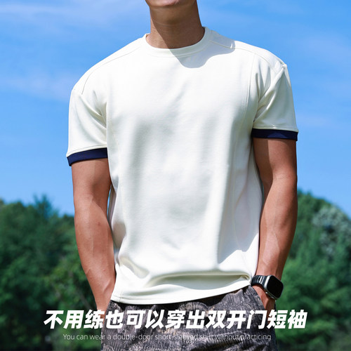 andtime美式解构曼巴棉t恤