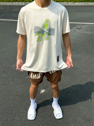 anditme正品A+胶带短袖