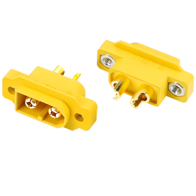 xt60e1锂电池连接器航模插头镀金