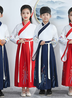 古风书童汉服国学精美绣团购优惠