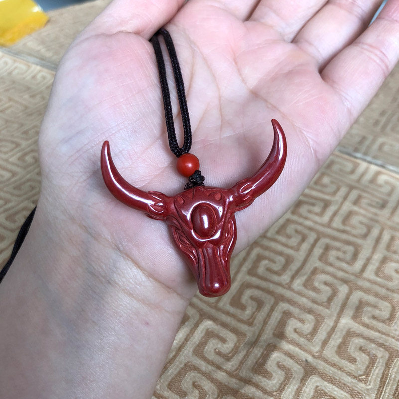 本命年牛气冲天玉佩证书护身符